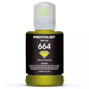 Чернила Printalist Epson L110/L210/L300 140г Yellow (PL664Y)