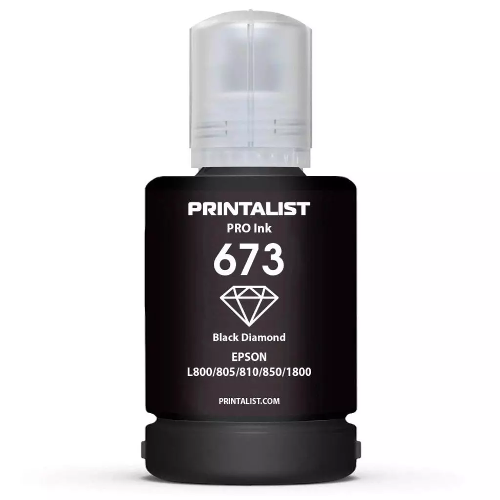 Чернила Printalist Epson L800 140г Black (PL673B)
