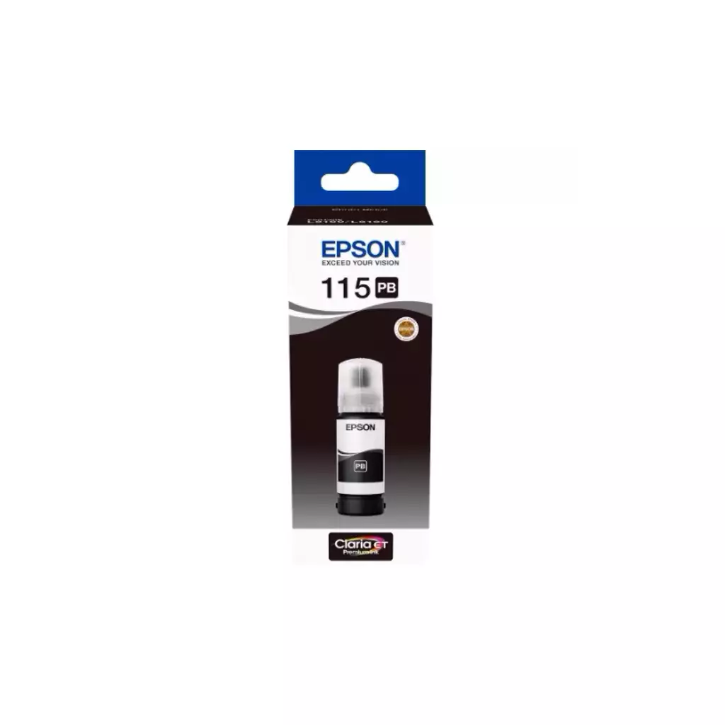 Контейнер с чернилами Epson 115 EcoTank PhotoBlack (C13T07D14A)