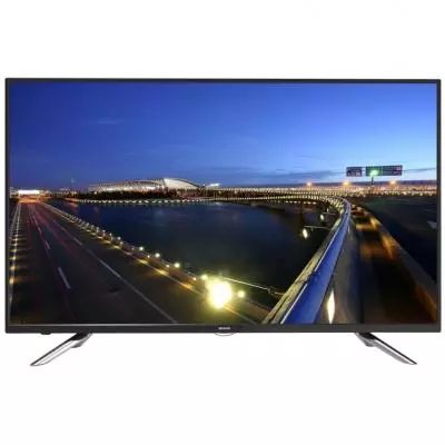 Телевизор Bravis LED-55D2000 Smart+T2 black