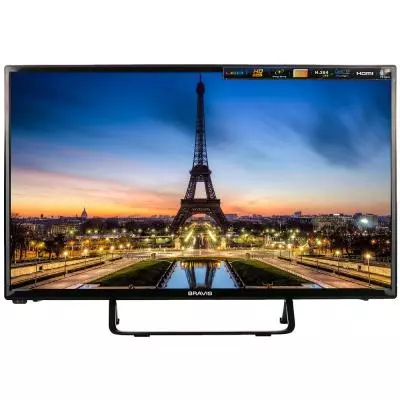 Телевизор Bravis LED-28D1070 black