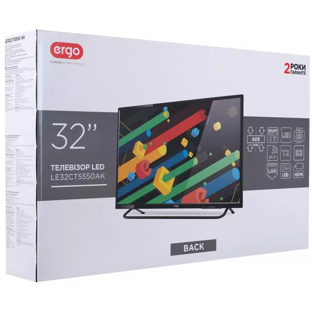 Телевизор Ergo LE32CT5550AK - 9 Телевизор Ergo LE32CT5550AK - 9