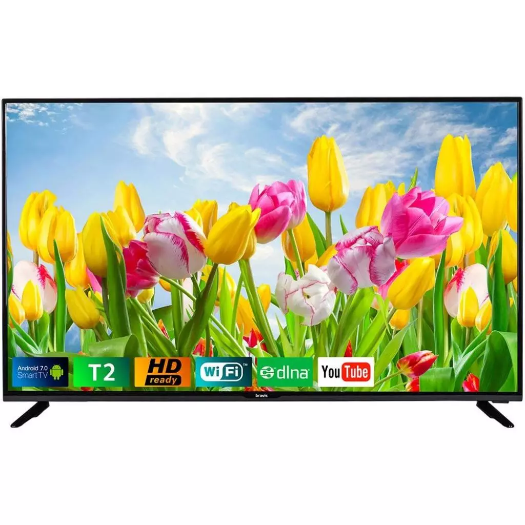 Телевизор Bravis LED-32G5000 Smart + T2 black