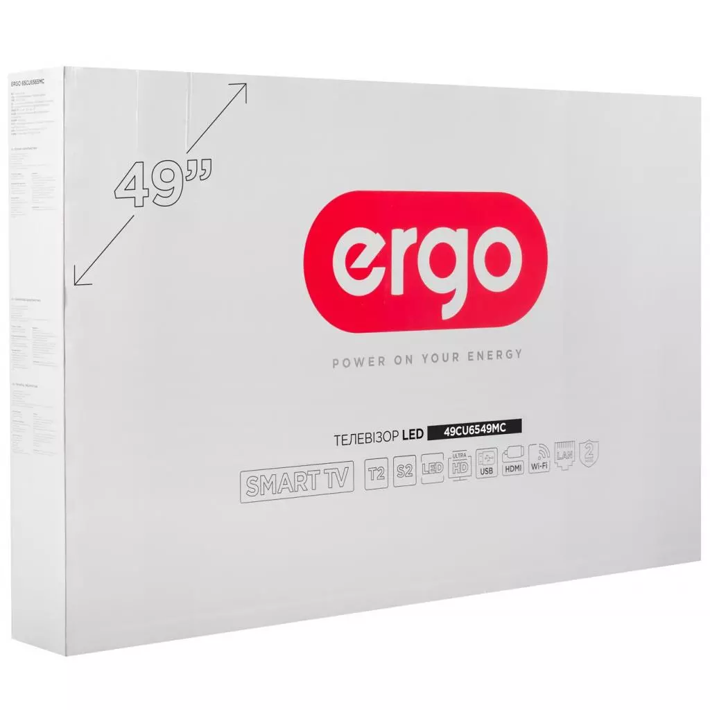 Телевизор Ergo 49CU6549MC - 10 Телевизор Ergo 49CU6549MC - 10