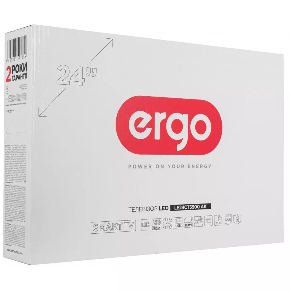 Телевизор Ergo LE24CT5500AK - 9 Телевизор Ergo LE24CT5500AK - 9
