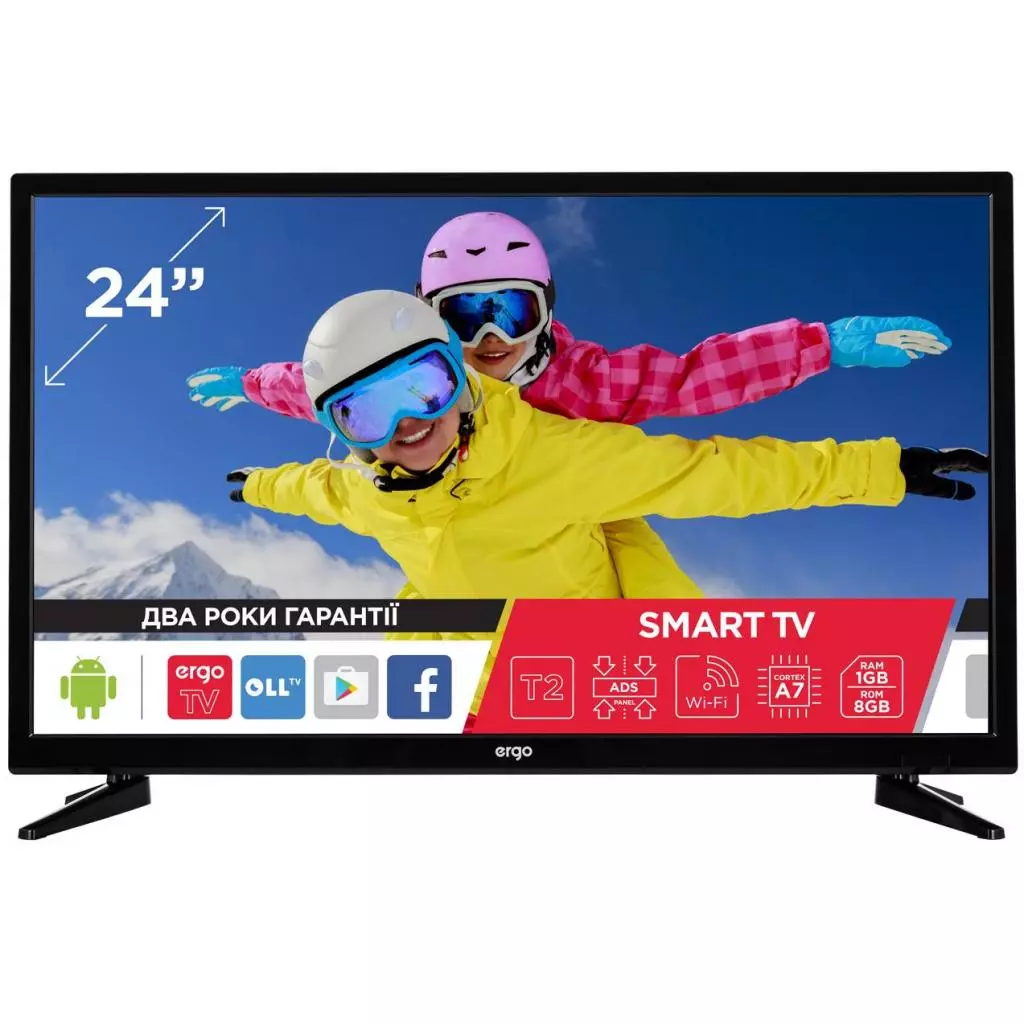 Телевизор Ergo LE24CT5500AK