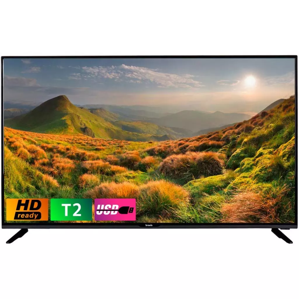 Телевизор Bravis LED-32E6000 + T2 Телевизор Bravis LED-32E6000 + T2