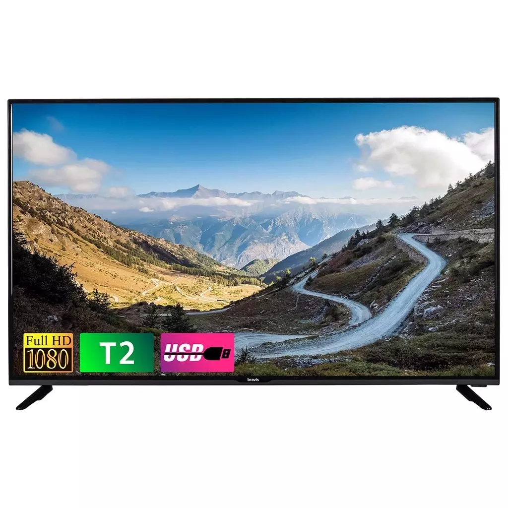 Телевизор Bravis LED-43D5000 Smart + T2