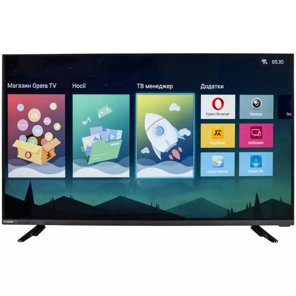 Телевизор Bravis UHD-43G6000 Smart + T2 - 6 Телевизор Bravis UHD-43G6000 Smart + T2 - 6