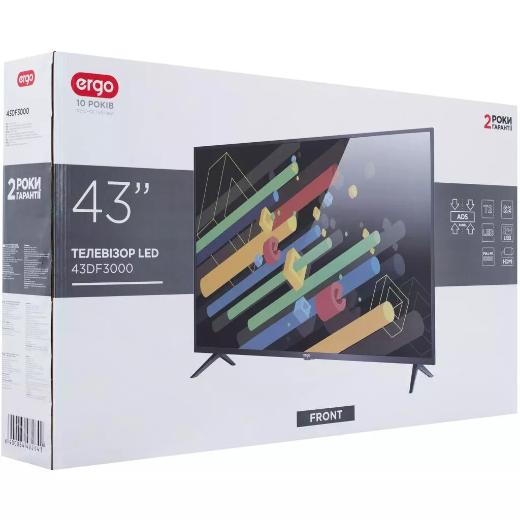Телевизор Ergo 43DF3000 - 9 Телевизор Ergo 43DF3000 - 9