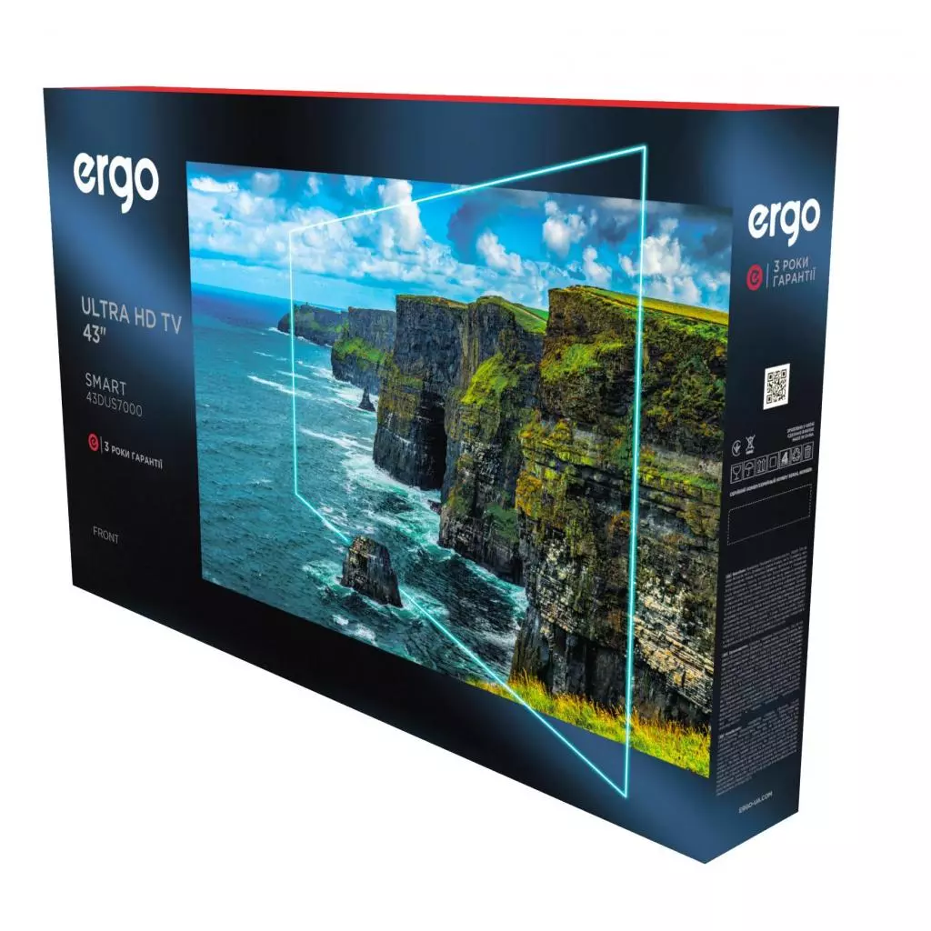Телевизор Ergo 43DUS7000 - 3 Телевизор Ergo 43DUS7000 - 3