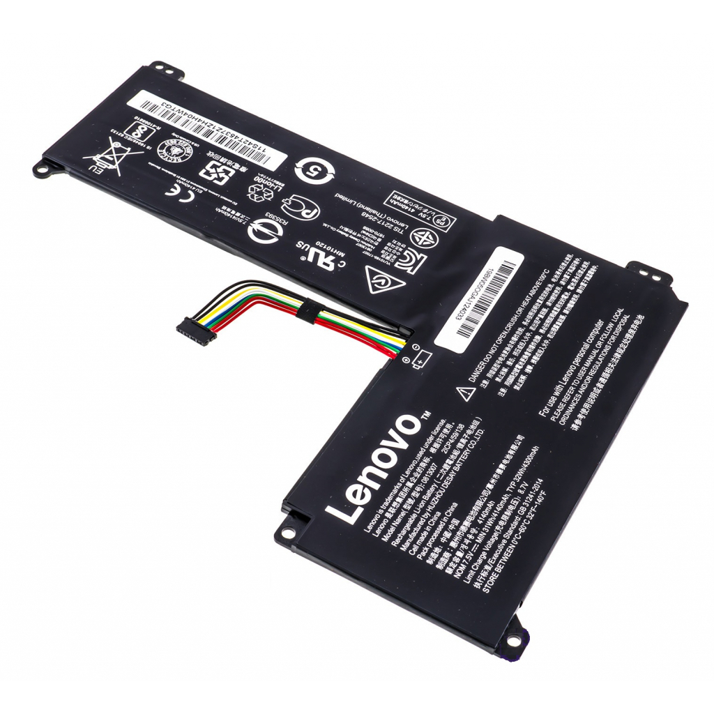 Аккумулятор для ноутбука Lenovo Chomebook 120s-14IAP5B10P23779, 4300mAh (32Wh), 4cell, 7.5V, (A47547) - 2