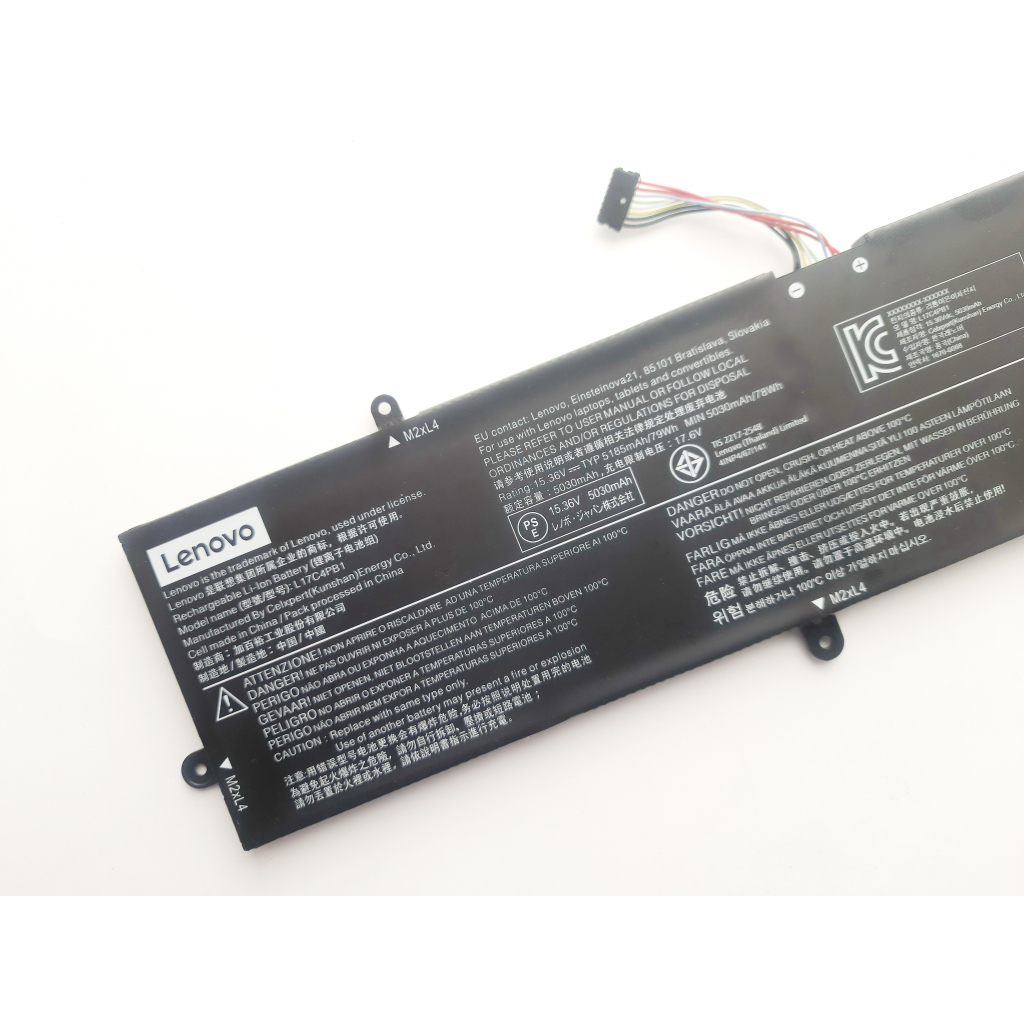 Аккумулятор для ноутбука Lenovo IdeaPad 720S-15 L17C4PB1, 5185mAh (79Wh), 4cell, 15.36V, Li- (A47688) - 2
