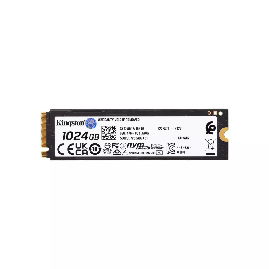 Накопитель SSD M.2 2280 1TB Kingston (SKC3000S/1024G) - 2 Накопитель SSD M.2 2280 1TB Kingston (SKC3000S/1024G) - 2