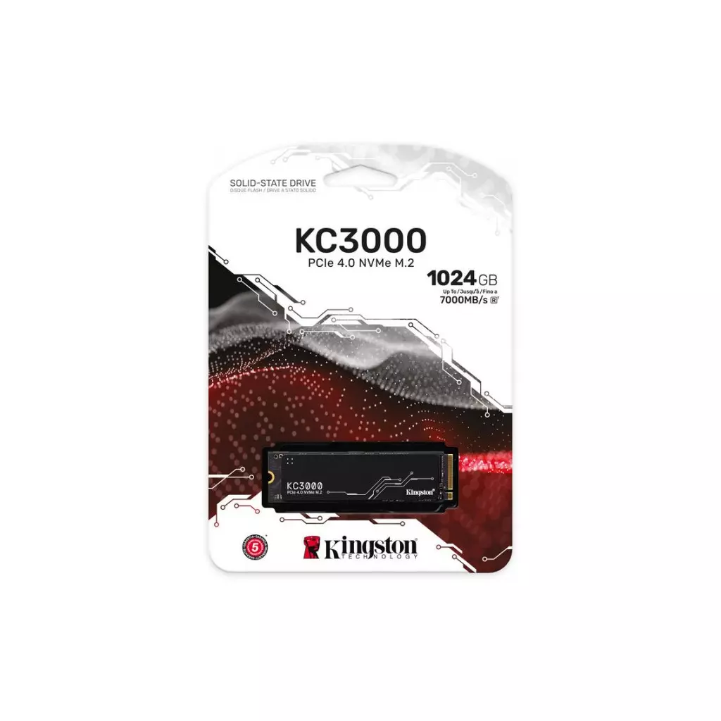 Накопитель SSD M.2 2280 1TB Kingston (SKC3000S/1024G) - 3 Накопитель SSD M.2 2280 1TB Kingston (SKC3000S/1024G) - 3