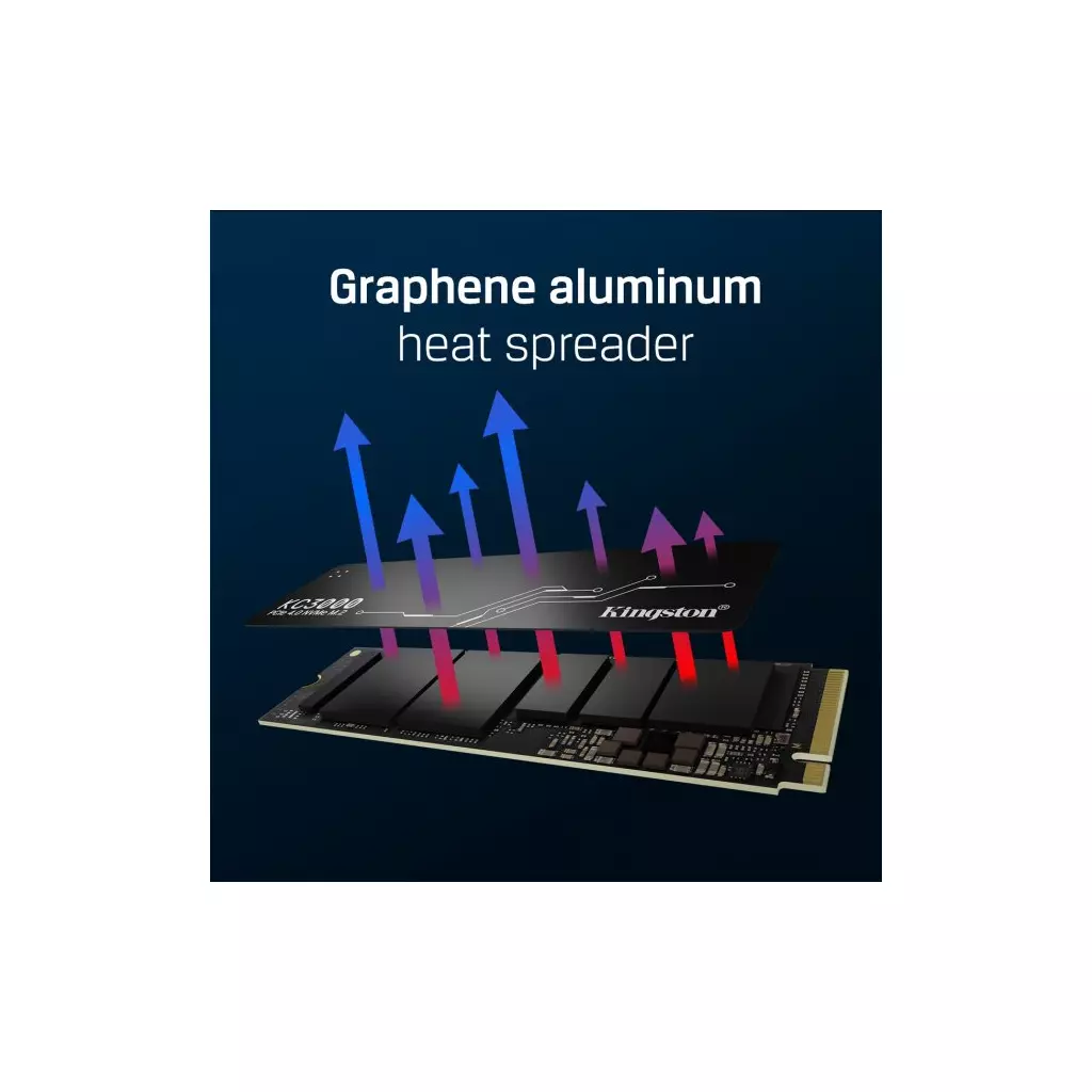 Накопитель SSD M.2 2280 4TB Kingston (SKC3000D/4096G) - 9 Накопитель SSD M.2 2280 4TB Kingston (SKC3000D/4096G) - 9