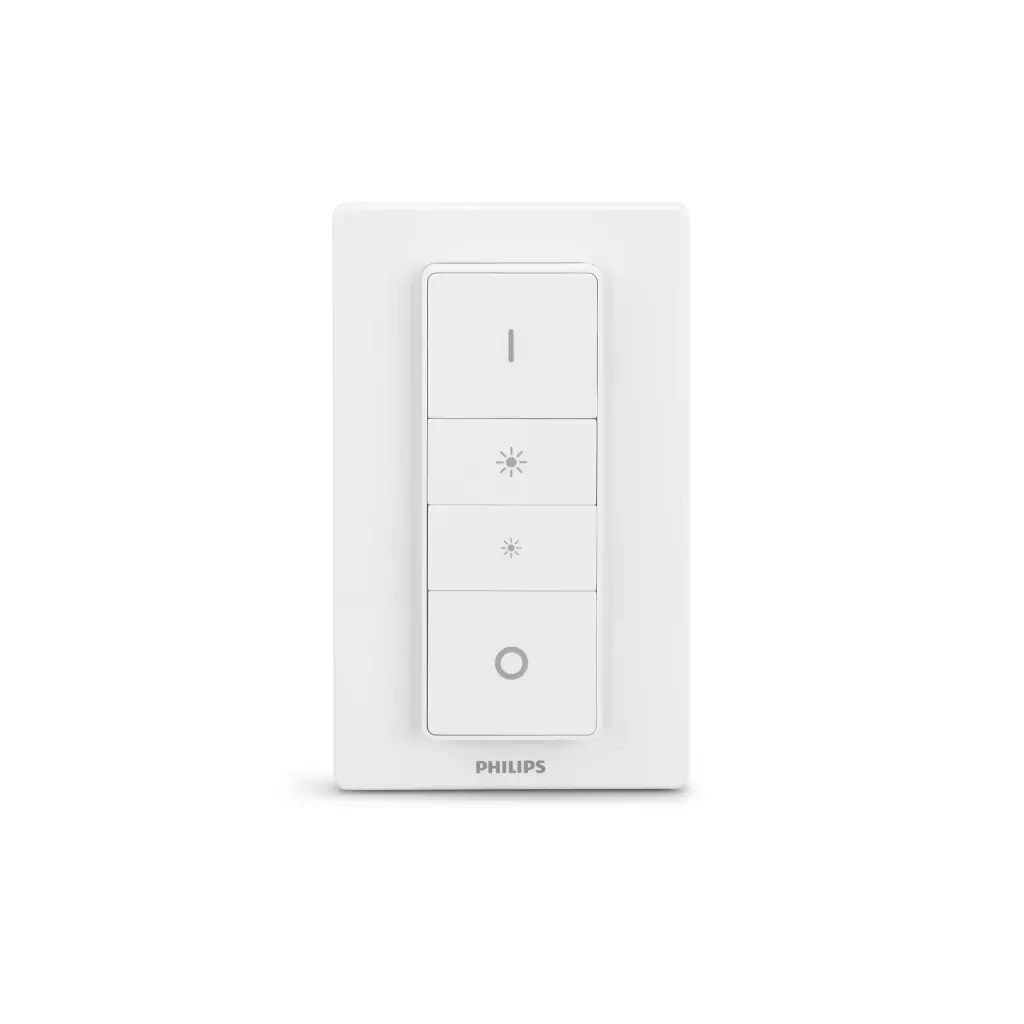 Кнопка управления беспроводными выключателями Philips Hue Dimmer (929001173770) - 1 Кнопка управления беспроводными выключателями Philips Hue Dimmer (929001173770) - 1