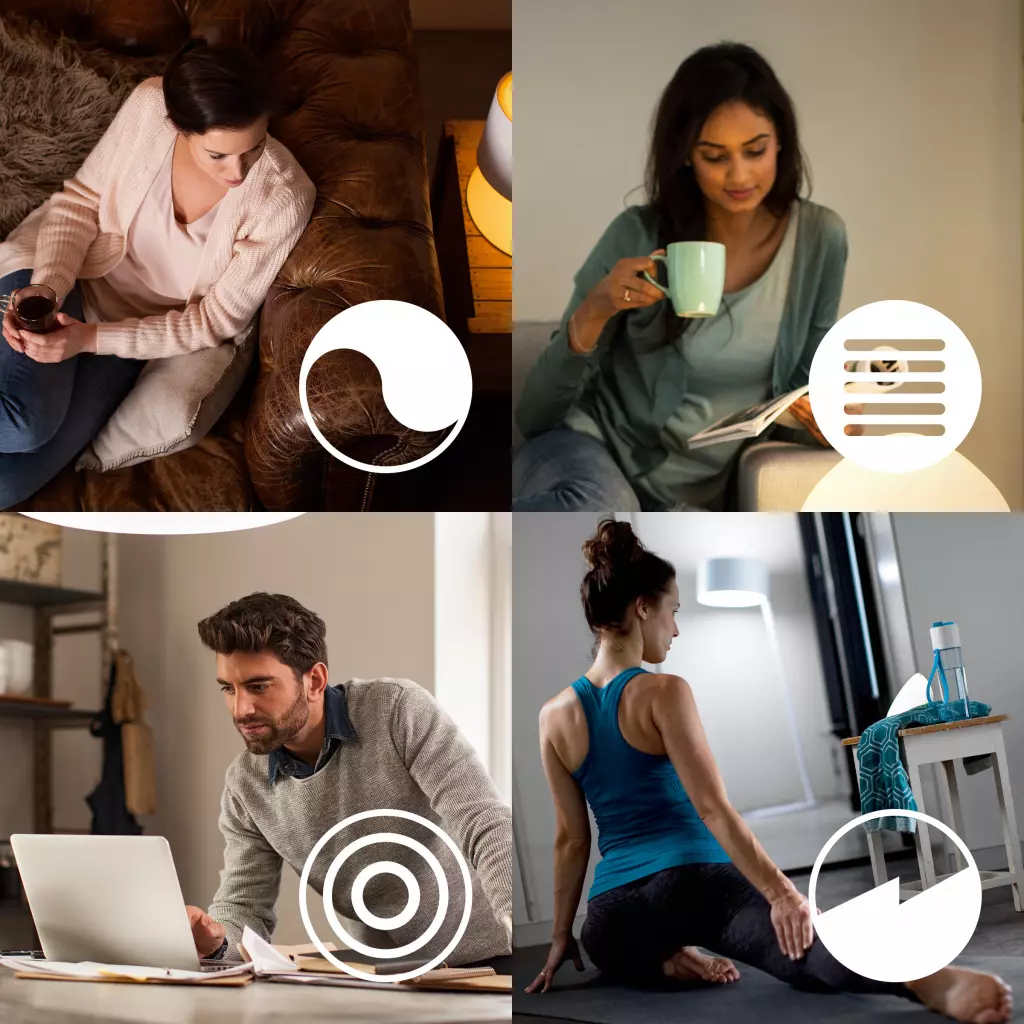 Кнопка управления беспроводными выключателями Philips Hue Dimmer (929001173770) - 4 Кнопка управления беспроводными выключателями Philips Hue Dimmer (929001173770) - 4