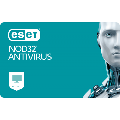 Антивирус Eset NOD32 Antivirus для 4 ПК, лицензия на 3year (16_4_3) - 1