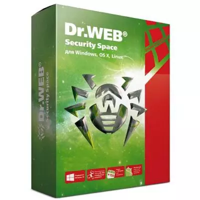 Антивирус Dr. Web Security Space + Компл. защита 1 ПК 2 года эл. лиц. (LHW-BK-24M-1-A3)