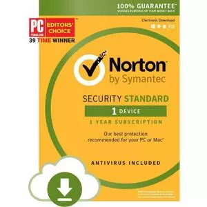 Антивирус Norton by Symantec NORTON SECURITY STANDARD 1 Year 1 Device ESD key (21390885)