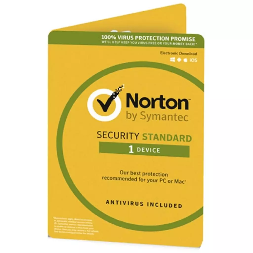 Антивирус Norton by Symantec NORTON SECURITY STANDARD 2 Year 1 Device ESD key (21390893)