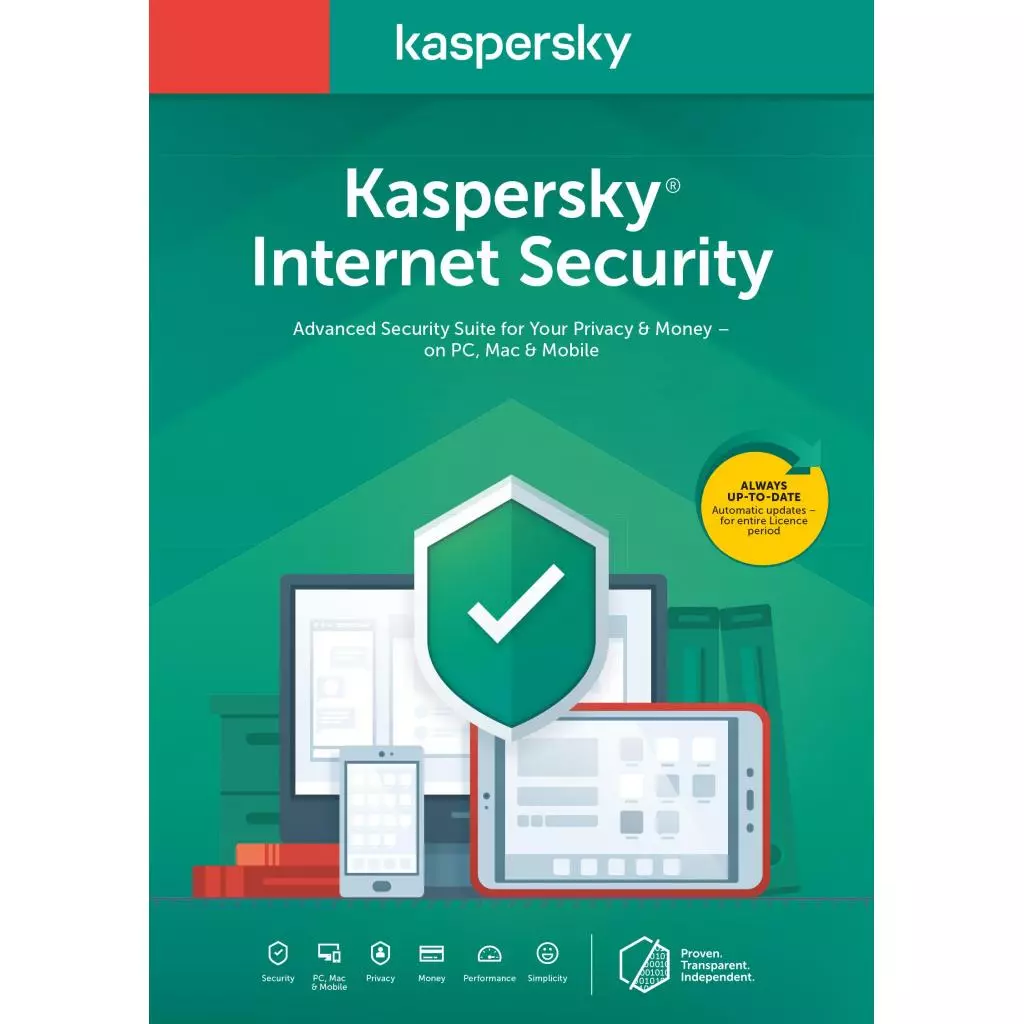 Антивирус Kaspersky Internet Security Multi-Device 2020 2 ПК 1 год Base Box (DVD (5056244903312)