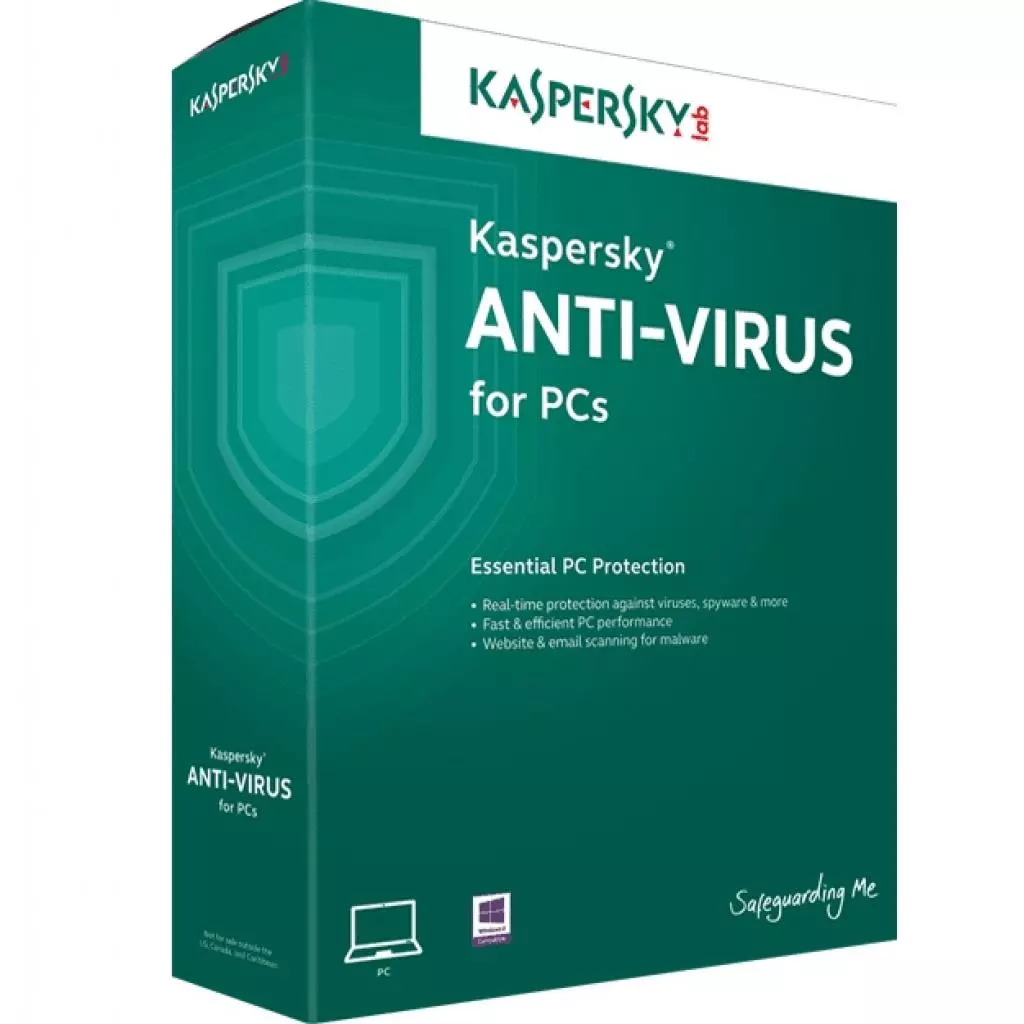 Антивирус Kaspersky Anti-Virus 1 ПК 1 year Base License Eastern Europe Edition. (KL1171OCAFS)