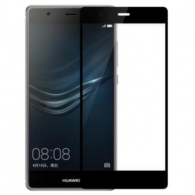 Стекло защитное Auzer для Huawei P9 3D Black (AG-HUP93DB) - 2