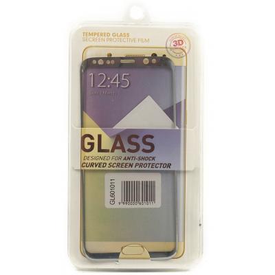 Стекло защитное PowerPlant Samsung S8 Silver 3D (GL601011) - 1