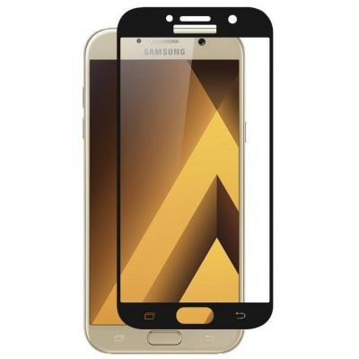 Стекло защитное MakeFuture для Samsung A7 2017 (A720) Black Full Cover (MGFC-SA720B) - 2