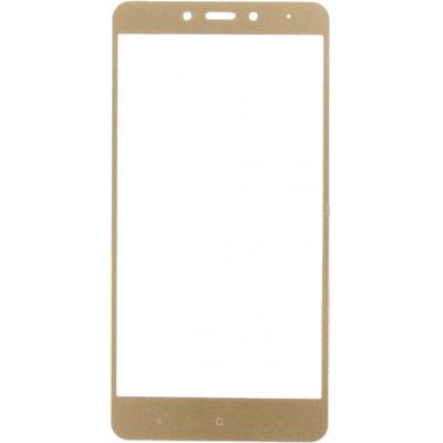 Стекло защитное Dengos для Xiaomi Redmi Note 4 gold wiht frame (TGR - 13) - 1