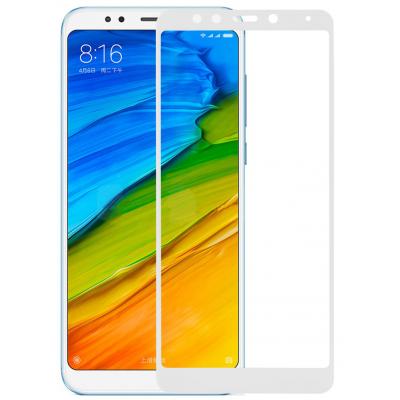 Стекло защитное MakeFuture для Xiaomi Redmi 5 White Full Cover (MGFC-XR5W) - 3