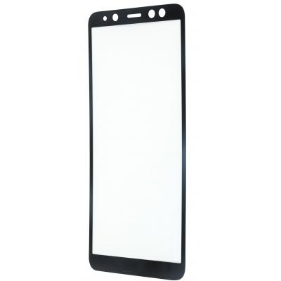 Стекло защитное Drobak для Samsung Galaxy A8 2018 Full screen 3D/4D Black (501602) - 1