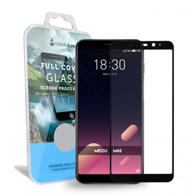 Стекло защитное MakeFuture для Meizu M6S Black Full Cover (MGFC-MM6SB) - 4