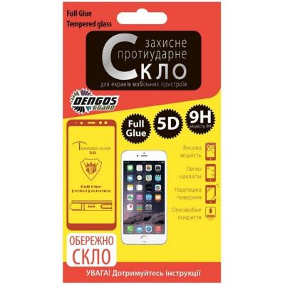 Стекло защитное Dengos для Samsung Galaxy J6 2018 (J600), Full Glue 5D, black frame (TGFG-09)