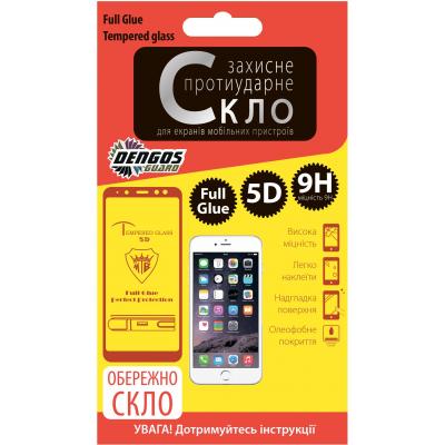 Стекло защитное Dengos для Samsung Galaxy А6 Plus 2018, Full Glue 5D, black frame (TGFG-12)