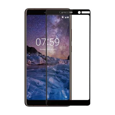 Стекло защитное MakeFuture для Nokia 7 Plus Black Full Cover (MGFC-N7PB) - 3
