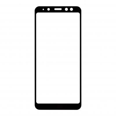 Стекло защитное MakeFuture для Samsung A8 2018 Black Full Cover Full Glue (MGFCFG-SA818B) - 2 Стекло защитное MakeFuture для Samsung A8 2018 Black Full Cover Full Glue (MGFCFG-SA818B) - 2
