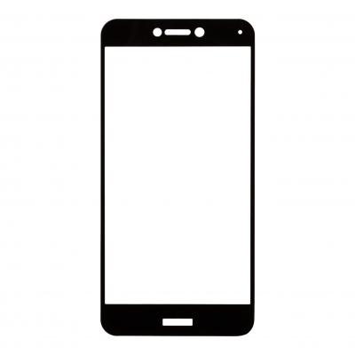 Стекло защитное MakeFuture для Huawei P8 Lite 2017 Black Full Cover Full Glue (MGFCFG-HUP8L17B) - 2