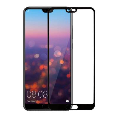 Стекло защитное MakeFuture для Huawei P20 Black Full Cover Full Glue (MGFCFG-HUP20B) - 3