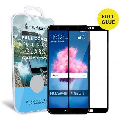 Стекло защитное MakeFuture для Huawei P Smart Black Full Cover Full Glue (MGFCFG-HUPSB) - 4