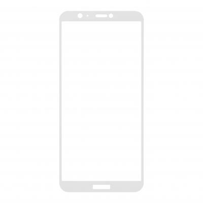 Стекло защитное MakeFuture для Huawei P Smart White Full Cover Full Glue (MGFCFG-HUPSW) - 2
