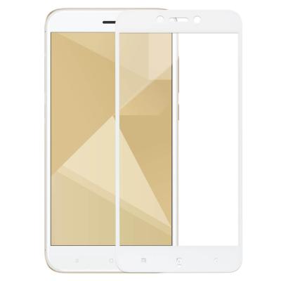 Стекло защитное MakeFuture для Xiaomi Redmi 4X White Full Cover Full Glue (MGFCFG-XR4XW) - 3