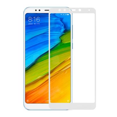 Стекло защитное MakeFuture для Xiaomi Redmi 5 White Full Cover Full Glue (MGFCFG-XR5W) - 3