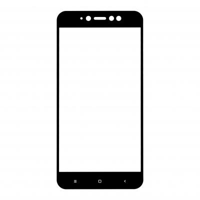 Стекло защитное MakeFuture для Xiaomi Redmi Note 5A Prime Black Full Cover Full Glue (MGFCFG-XRN5APB) - 2