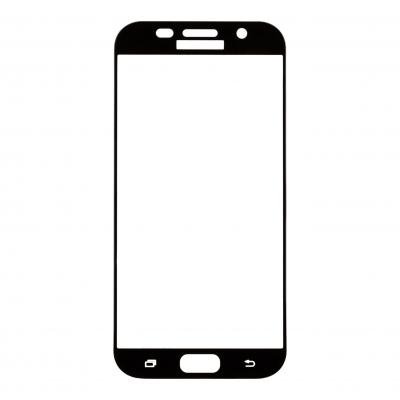 Стекло защитное MakeFuture для Samsung A5 2017 (A520) Black Full Cover Full Glue (MGFCFG-SA520B) - 2