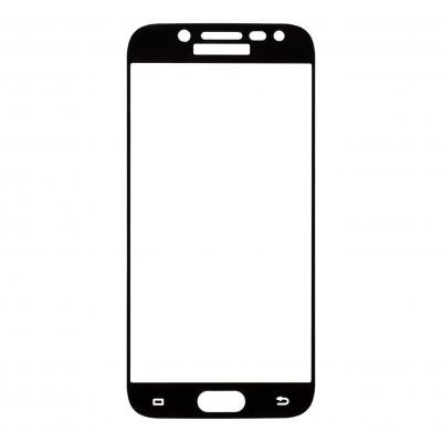 Стекло защитное MakeFuture для Samsung J5 2017 (J530) Black Full Cover Full Glue (MGFCFG-SJ530B) - 2