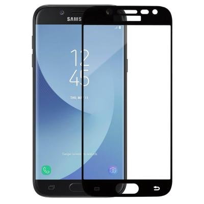 Стекло защитное MakeFuture для Samsung J5 2017 (J530) Black Full Cover Full Glue (MGFCFG-SJ530B) - 3