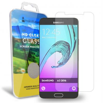 Стекло защитное MakeFuture для Samsung A3 2016 (A310) (MG-SA310F) - 3